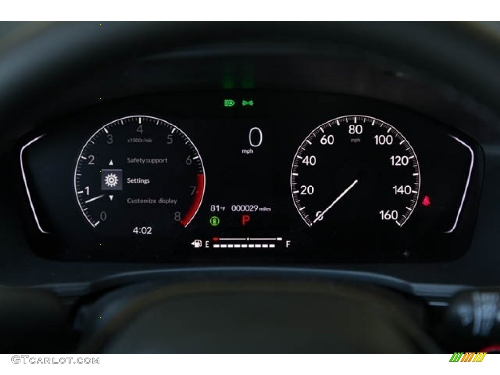 2024 Honda Civic EX Sedan Gauges Photos