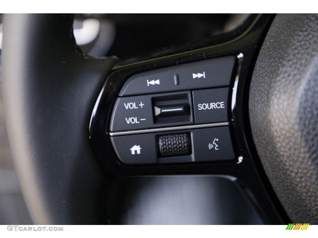 2024 Honda Civic EX Sedan Gray Steering Wheel Photo #146619679