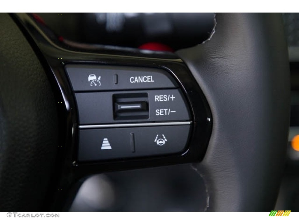 2024 Honda Civic EX Sedan Gray Steering Wheel Photo #146619703