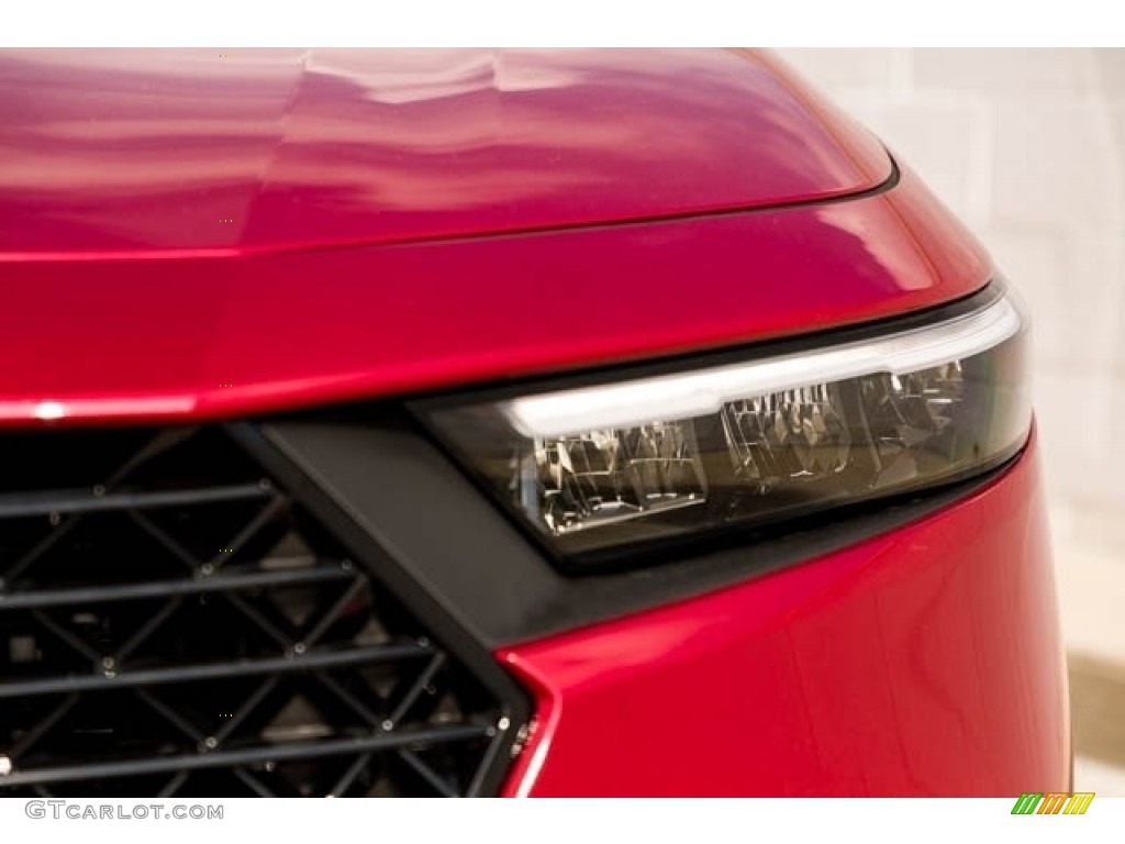 2023 Accord Sport Hybrid - Radiant Red Metallic / Black photo #5