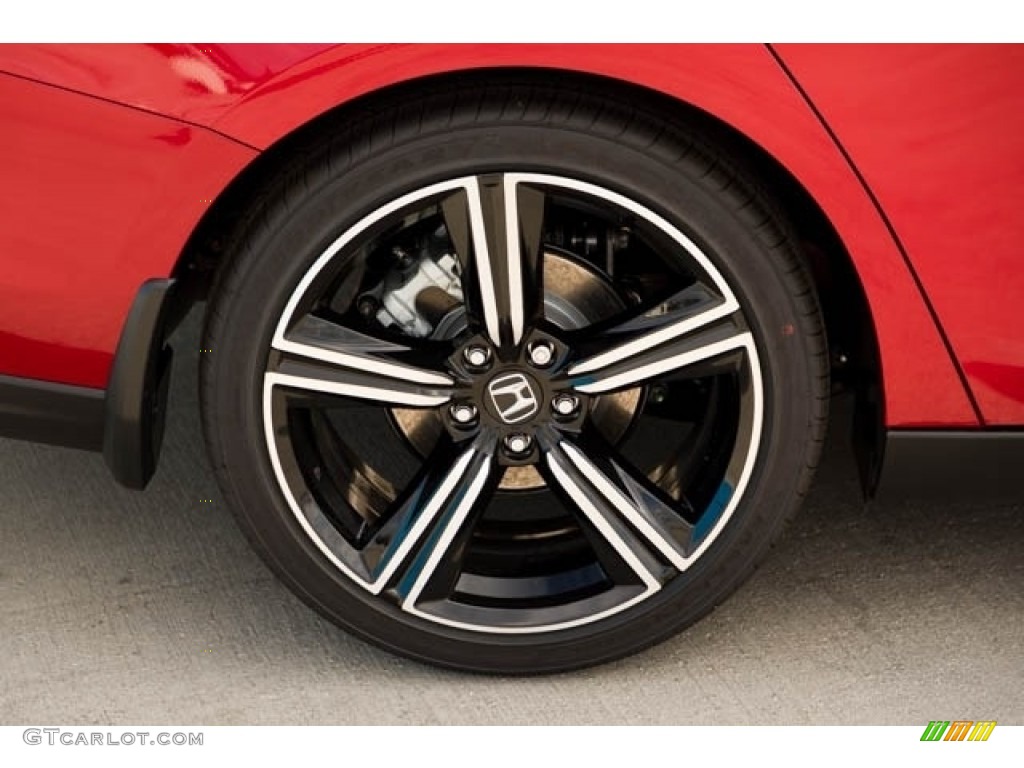 2023 Accord Sport Hybrid - Radiant Red Metallic / Black photo #12