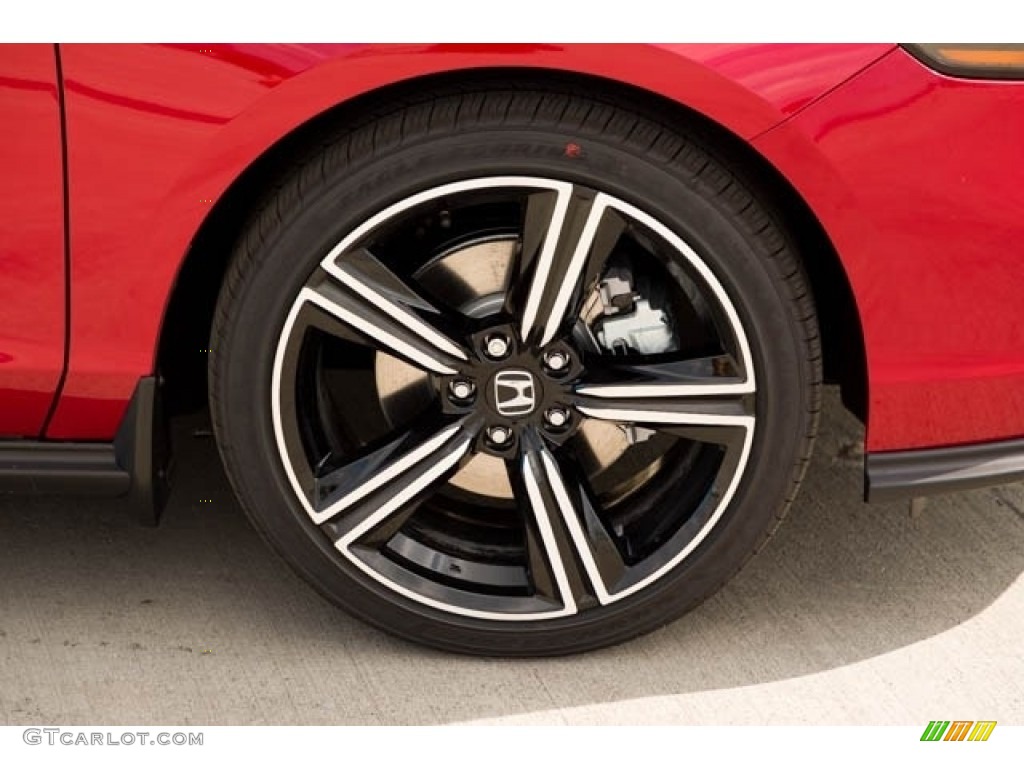 2023 Accord Sport Hybrid - Radiant Red Metallic / Black photo #13