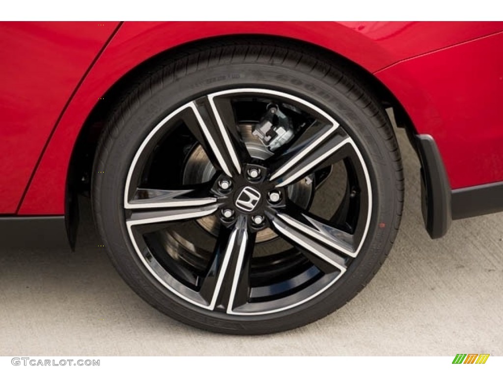 2023 Accord Sport Hybrid - Radiant Red Metallic / Black photo #14