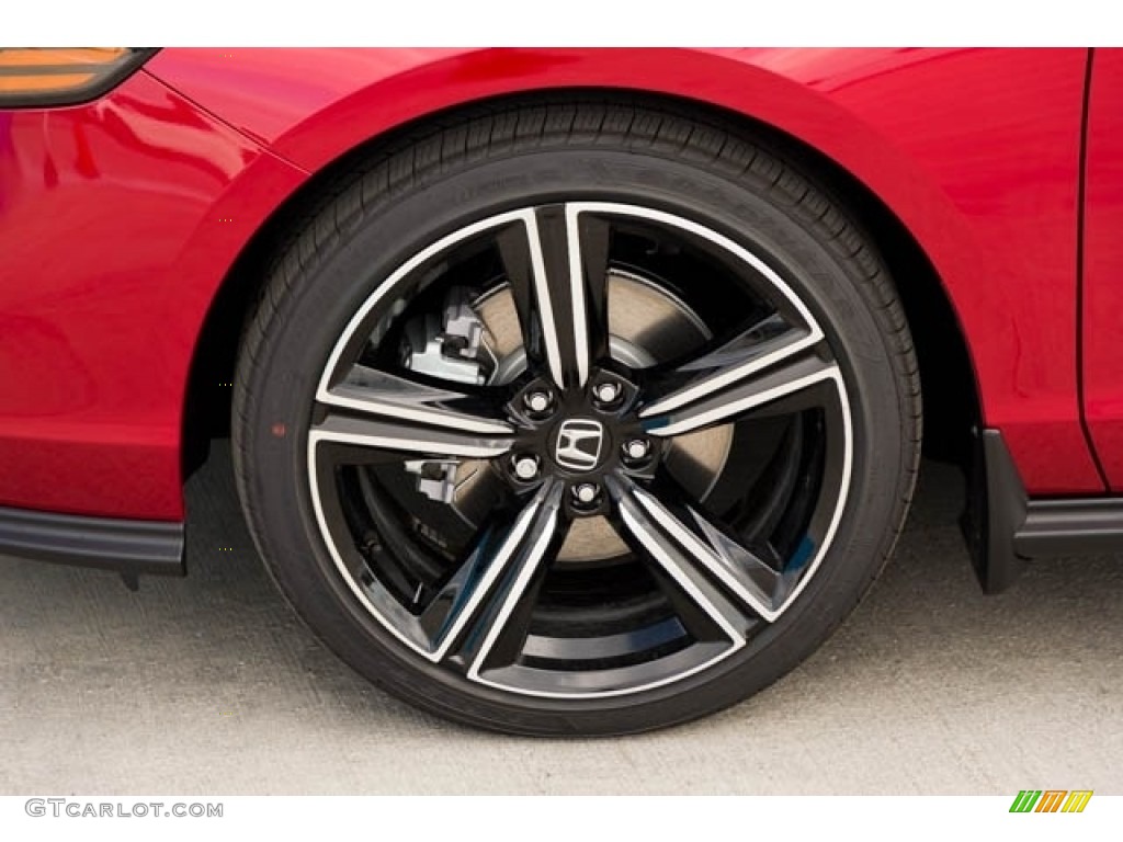 2023 Accord Sport Hybrid - Radiant Red Metallic / Black photo #15