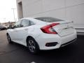 Platinum White Pearl - Civic LX Sedan Photo No. 6