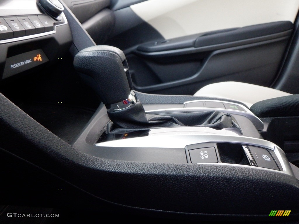 2020 Civic LX Sedan - Platinum White Pearl / Ivory photo #13