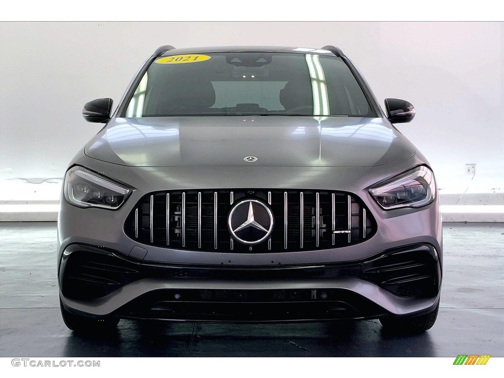 2021 GLA AMG 35 4Matic - Mountain Grey Magno (Matte) / Black photo #2