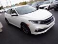 Platinum White Pearl - Civic EX Sedan Photo No. 3