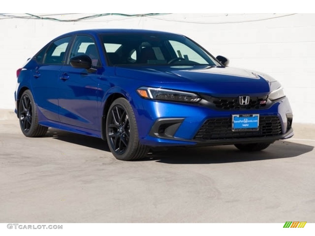2024 Aegean Blue Metallic Honda Civic Si Sedan 146605296 Photo 20