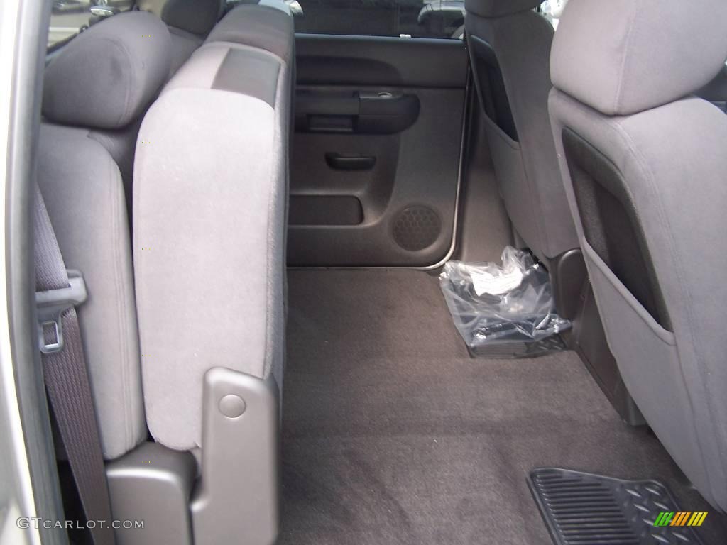 2009 Silverado 1500 LT Crew Cab 4x4 - Silver Birch Metallic / Ebony photo #35