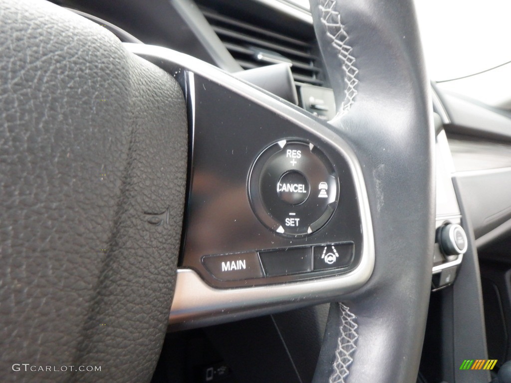 2021 Civic EX Sedan - Platinum White Pearl / Ivory photo #25