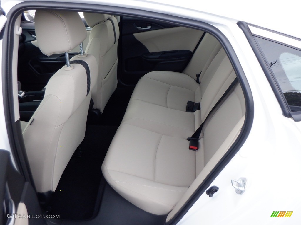 2021 Civic EX Sedan - Platinum White Pearl / Ivory photo #28