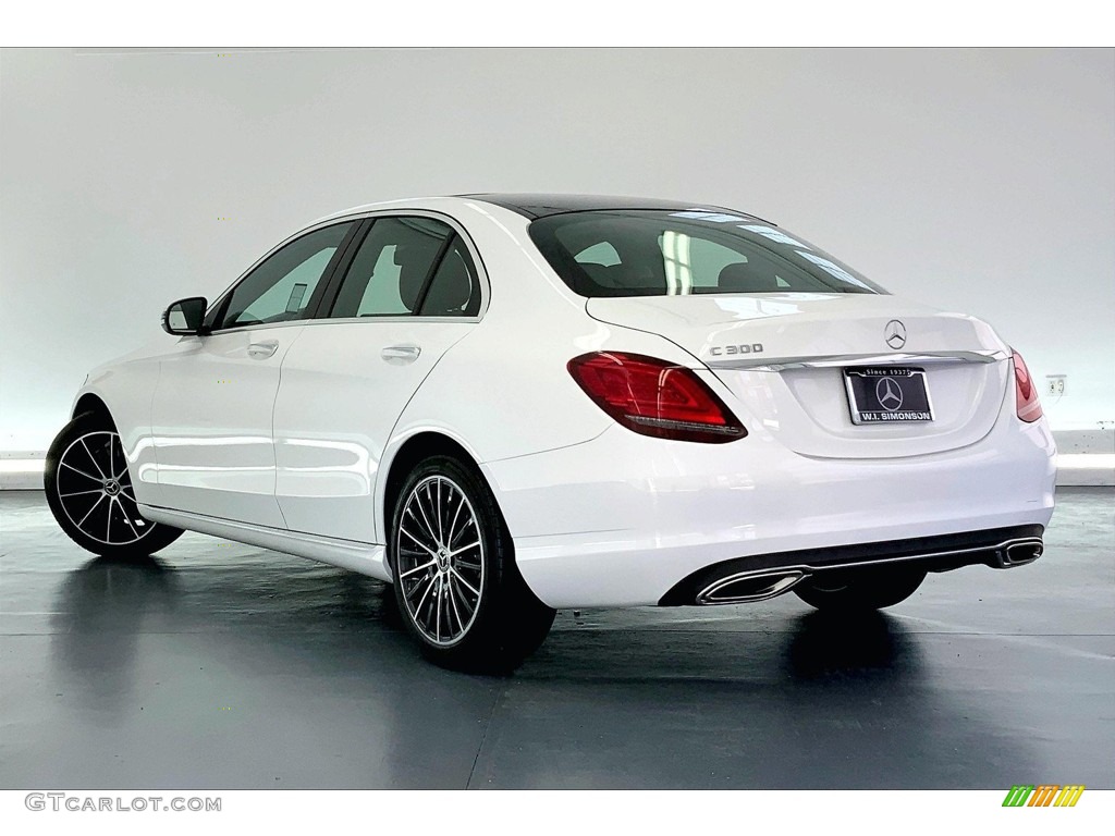 2020 C 300 Sedan - Polar White / Black photo #10