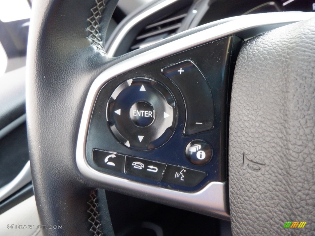 2021 Civic EX Sedan - Platinum White Pearl / Ivory photo #10
