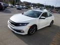 Platinum White Pearl - Civic EX Sedan Photo No. 13
