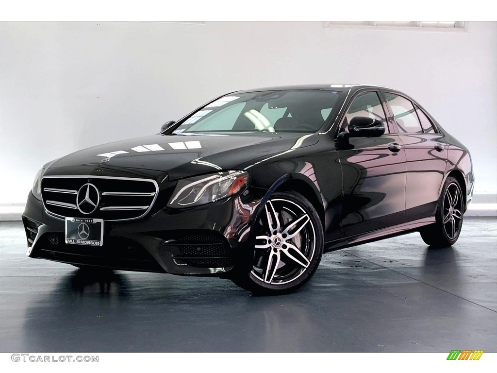 2020 E 450 4Matic Sedan - Black / Black photo #12