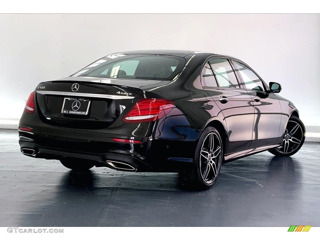 2020 E 450 4Matic Sedan - Black / Black photo #13