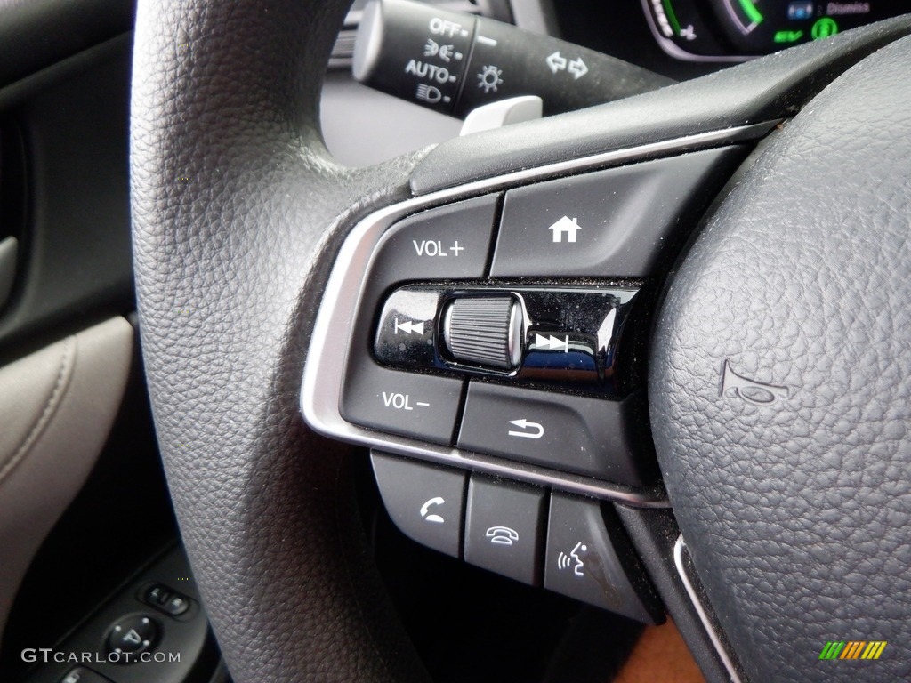 2021 Honda Insight EX Ivory Steering Wheel Photo #146622166