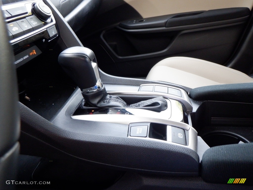 2021 Civic EX Sedan - Platinum White Pearl / Ivory photo #23