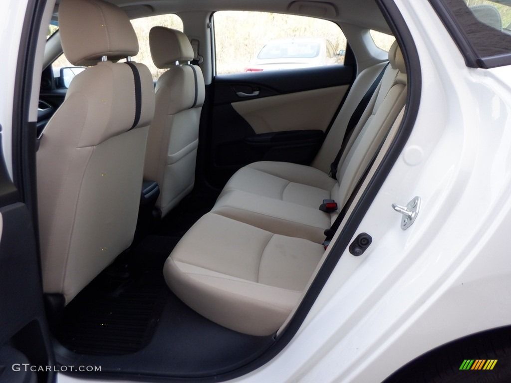 2021 Civic EX Sedan - Platinum White Pearl / Ivory photo #27