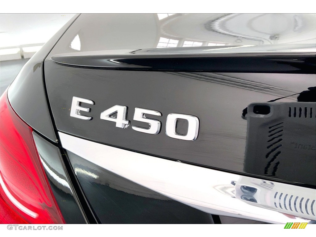 2020 E 450 4Matic Sedan - Black / Black photo #31