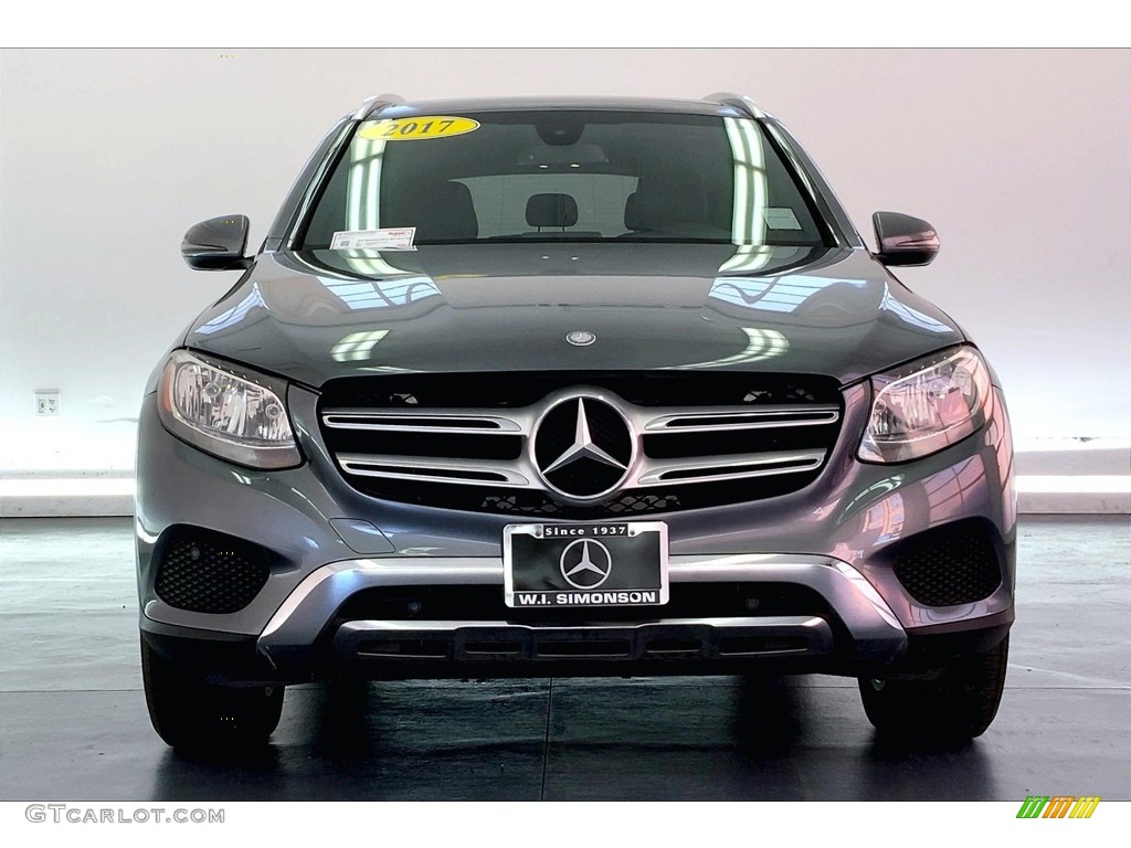 2017 GLC 300 - Selenite Grey Metallic / Black photo #2