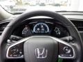 Black 2020 Honda Civic LX Sedan Steering Wheel