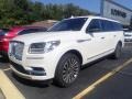 White Platinum Metallic Tri-coat 2018 Lincoln Navigator Reserve 4x4 Exterior
