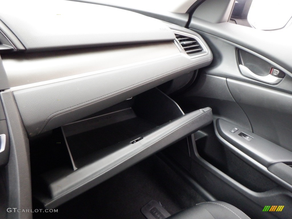 2020 Civic LX Sedan - Lunar Silver Metallic / Black photo #20