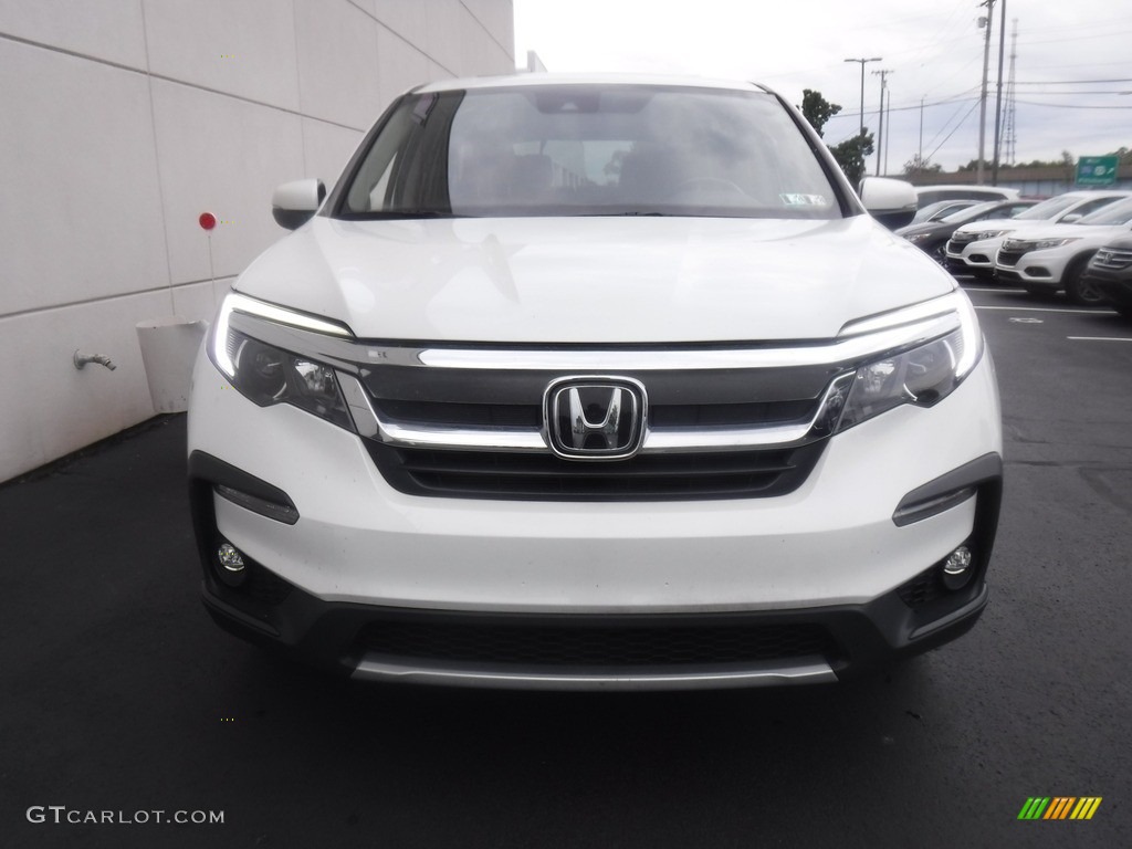 2020 Pilot EX-L AWD - Platinum White Pearl / Black photo #2