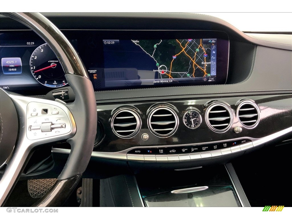 2020 S 450 Sedan - Black / Black photo #5