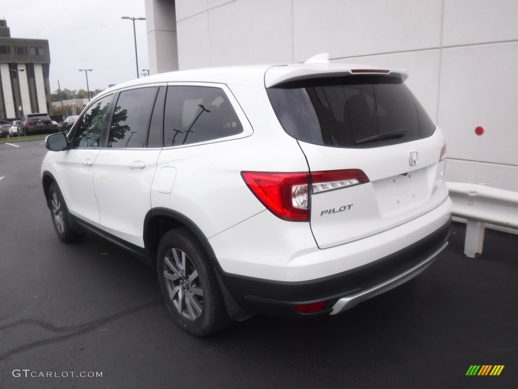 2020 Pilot EX-L AWD - Platinum White Pearl / Black photo #7