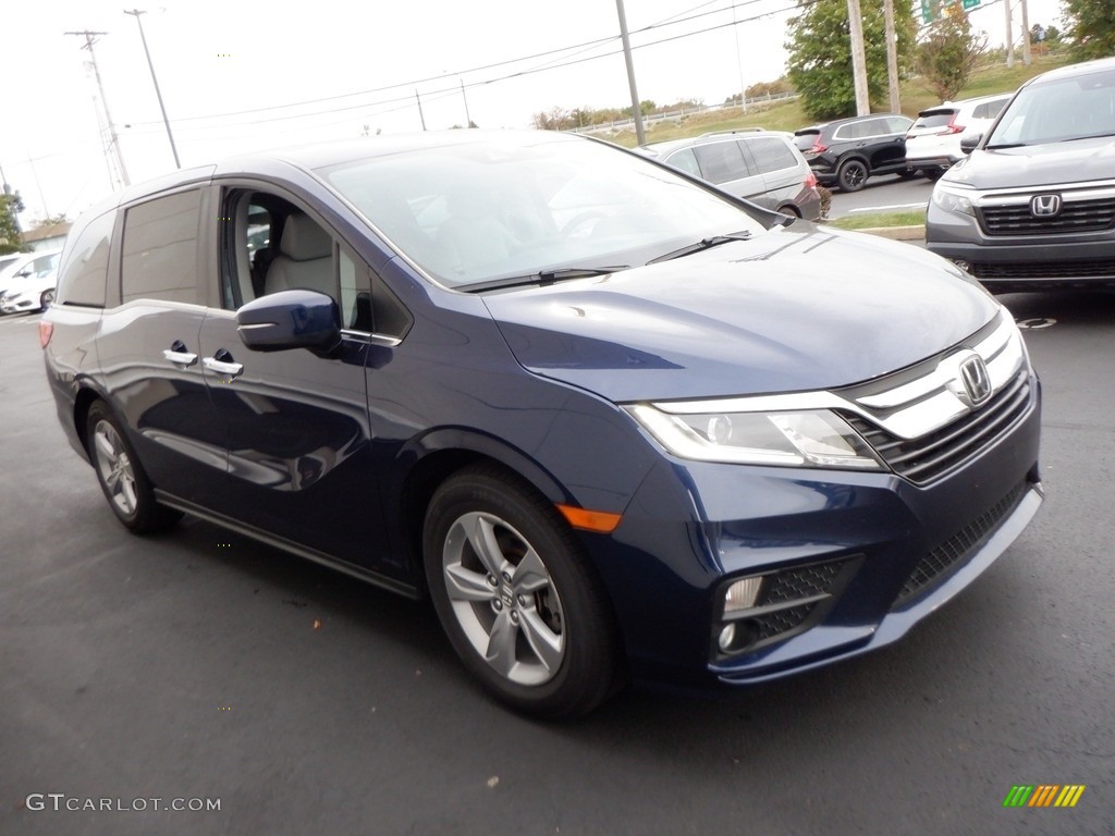 2019 Odyssey EX - Obsidian Blue Pearl / Gray photo #5