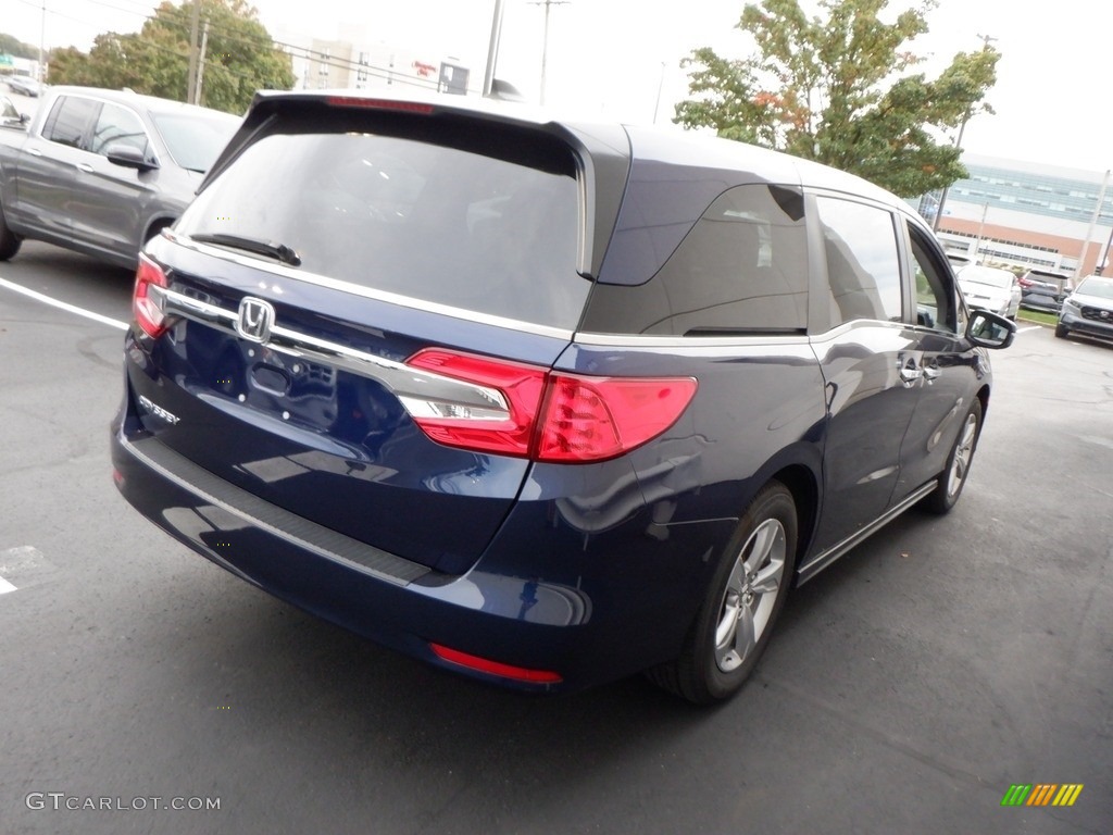 2019 Odyssey EX - Obsidian Blue Pearl / Gray photo #6