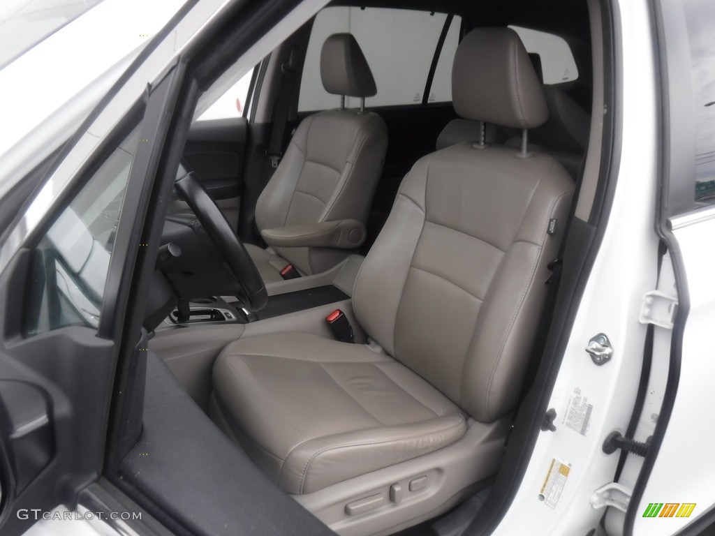 2020 Pilot EX-L AWD - Platinum White Pearl / Black photo #12