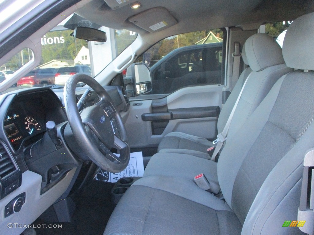 2016 F150 XL SuperCab 4x4 - Ingot Silver / Medium Earth Gray photo #7