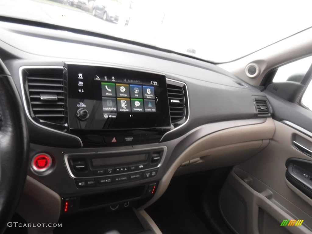 2020 Pilot EX-L AWD - Platinum White Pearl / Black photo #15