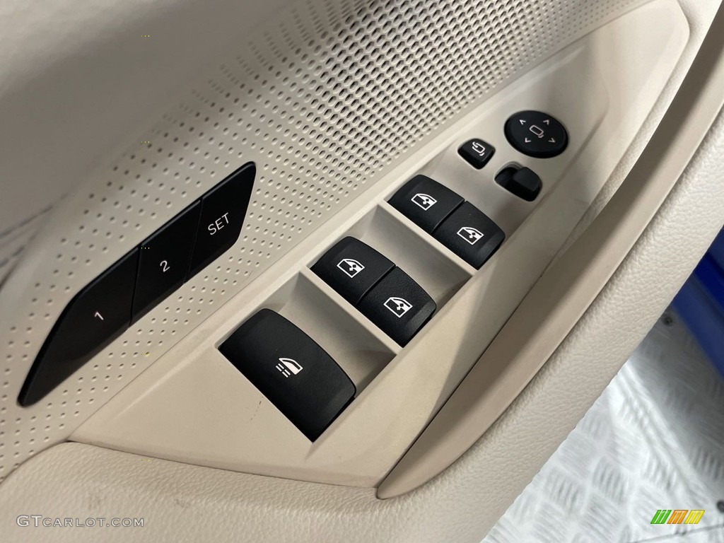 2021 BMW 4 Series M440i Convertible Oyster Door Panel Photo #146623288