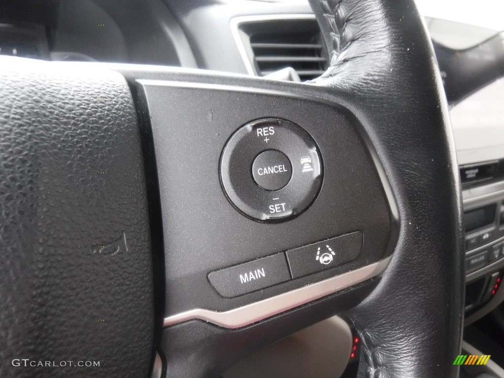 2020 Pilot EX-L AWD - Platinum White Pearl / Black photo #23