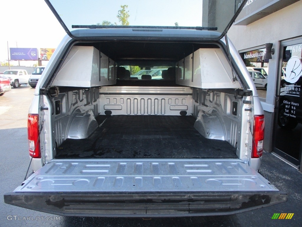 2016 F150 XL SuperCab 4x4 - Ingot Silver / Medium Earth Gray photo #25