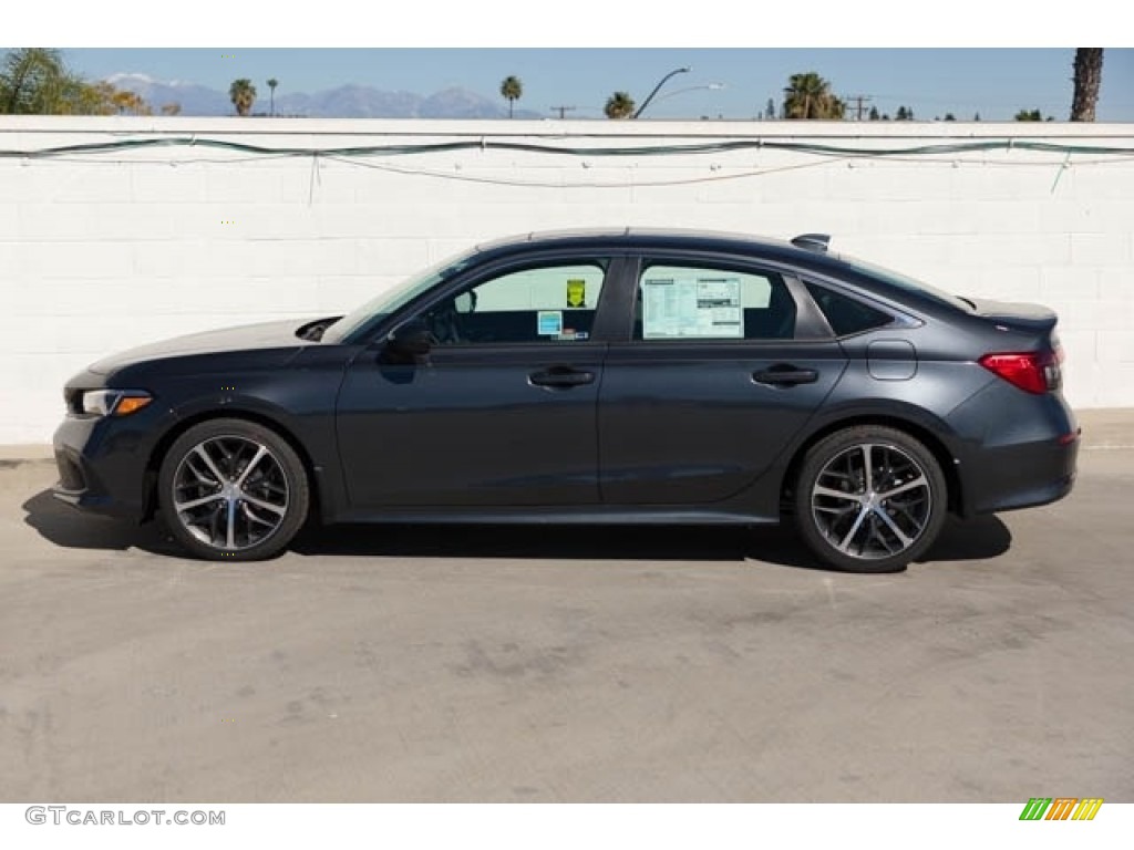 Meteorite Gray Metallic 2024 Honda Civic Touring Sedan Exterior Photo #146623682