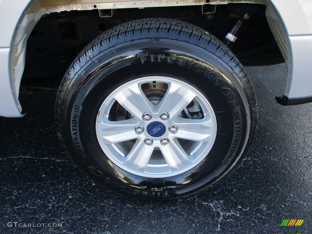 2016 F150 XL SuperCab 4x4 - Ingot Silver / Medium Earth Gray photo #27