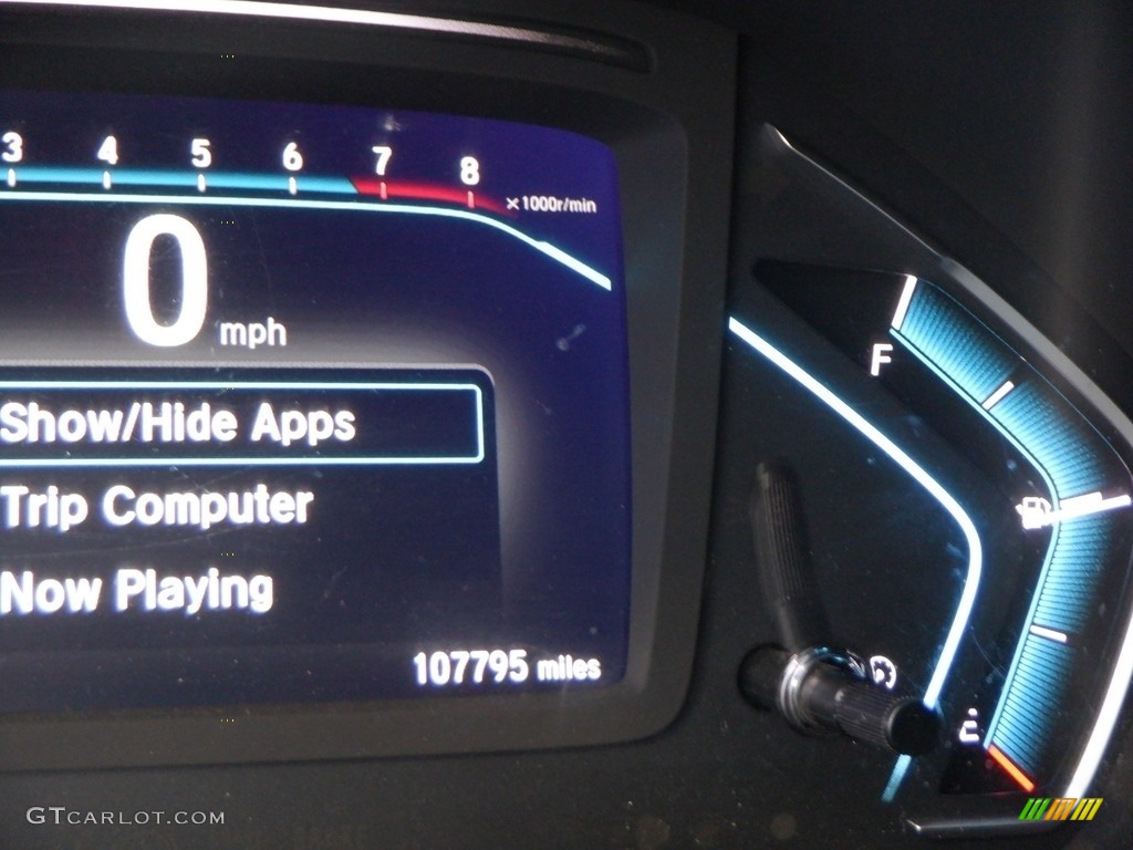 2019 Odyssey EX - Obsidian Blue Pearl / Gray photo #34