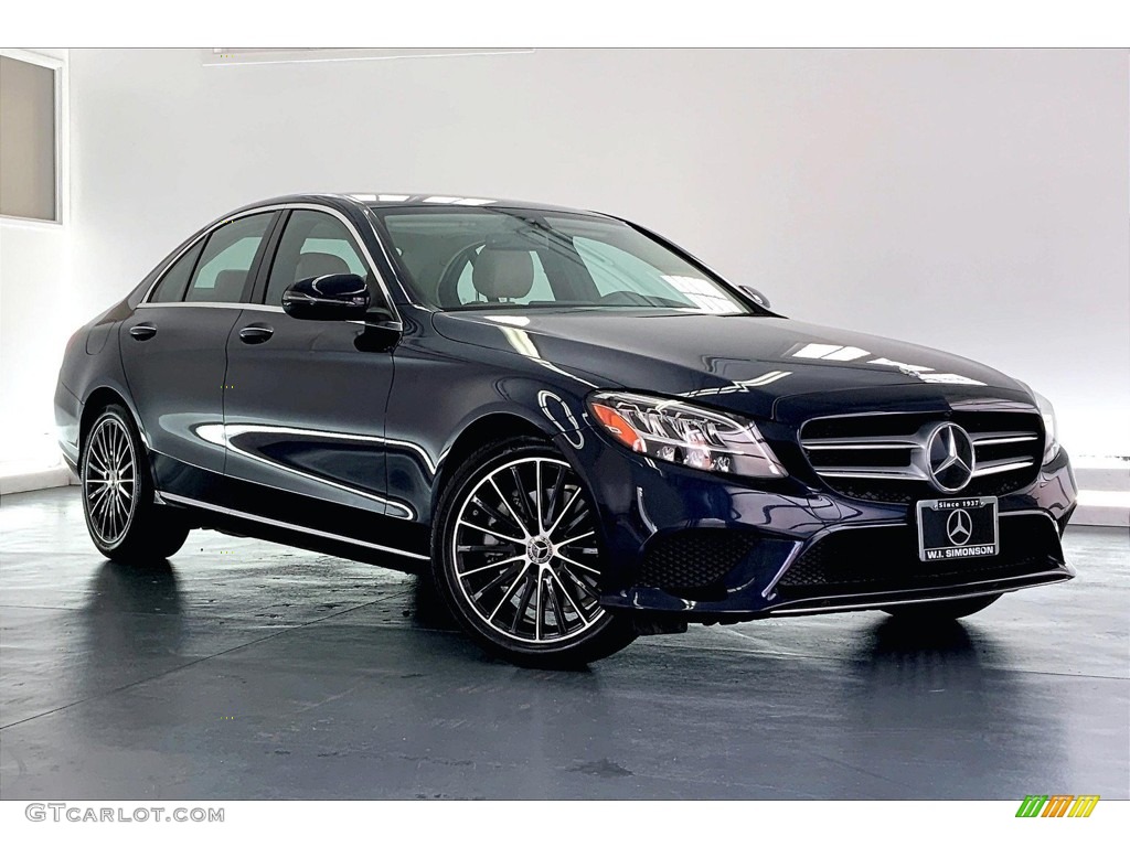 Lunar Blue Metallic 2021 Mercedes-Benz C 300 Sedan Exterior Photo #146623803