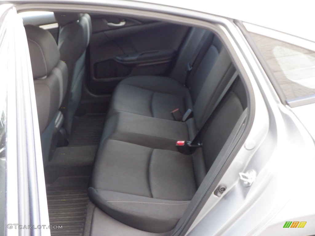 2020 Civic EX Sedan - Lunar Silver Metallic / Black photo #26