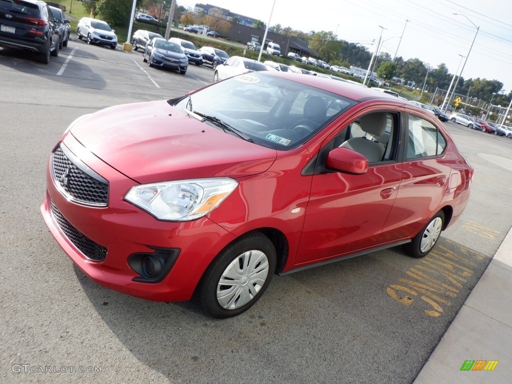 Wine Red Metallic 2020 Mitsubishi Mirage G4 ES Exterior Photo #146624296