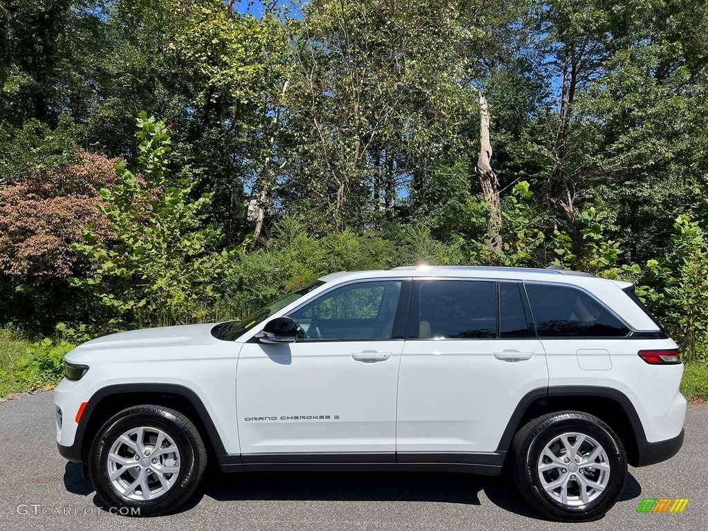Bright White Jeep Grand Cherokee