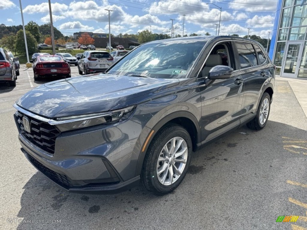 2024 CR-V EX AWD - Meteorite Gray Metallic / Gray photo #7