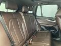 2020 BMW X3 Mocha Interior Rear Seat Photo