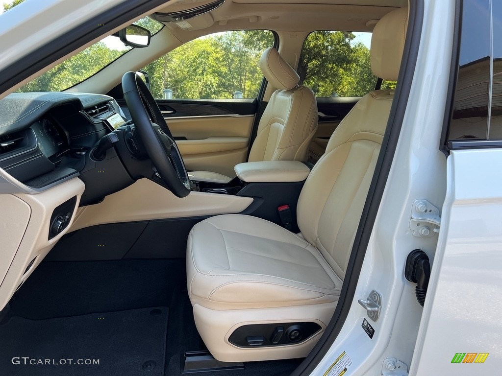 Global Black/Wicker Beige Interior 2022 Jeep Grand Cherokee Limited 4x4 Photo #146624794